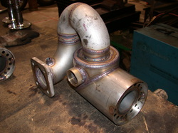 316 stainless steel exhaust riser